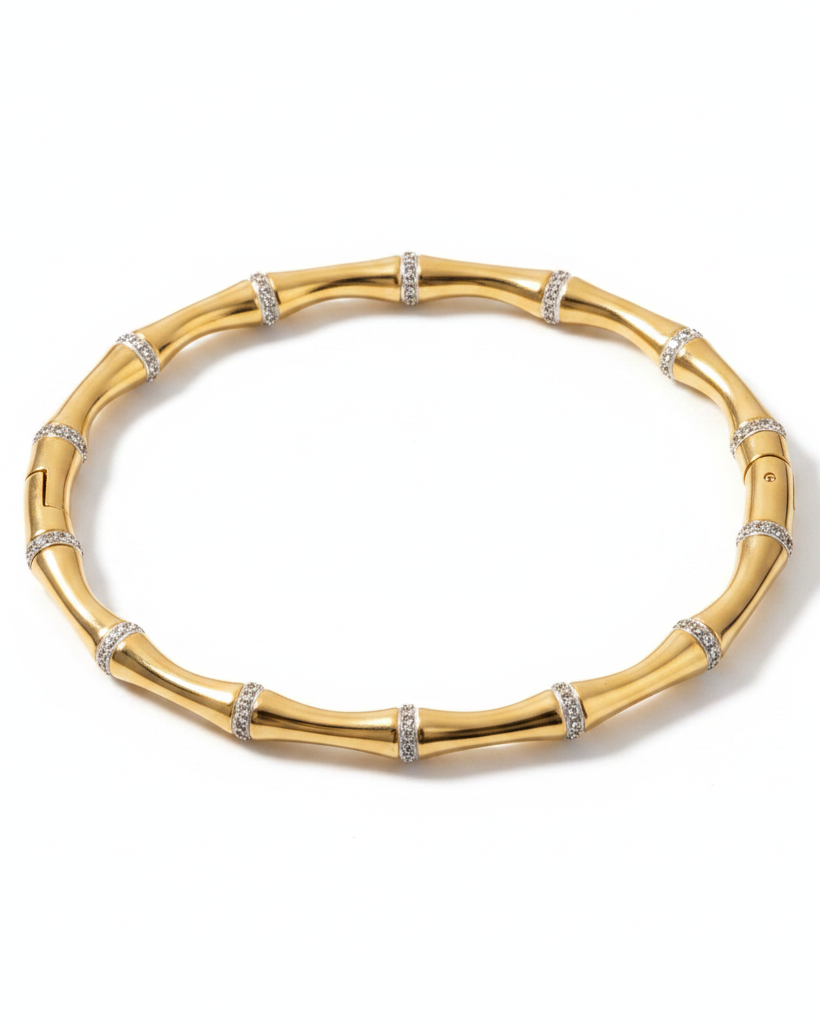 Studded Bamboo Bangle