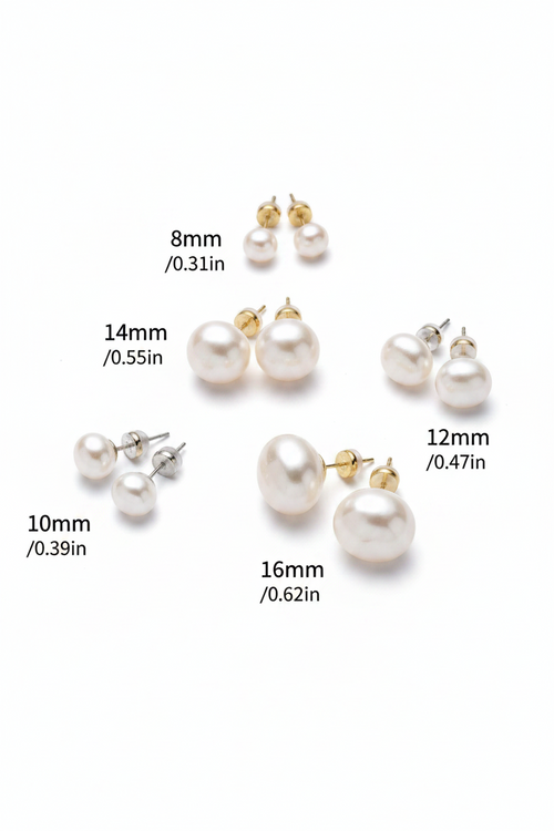 Classic Pearl Studs
