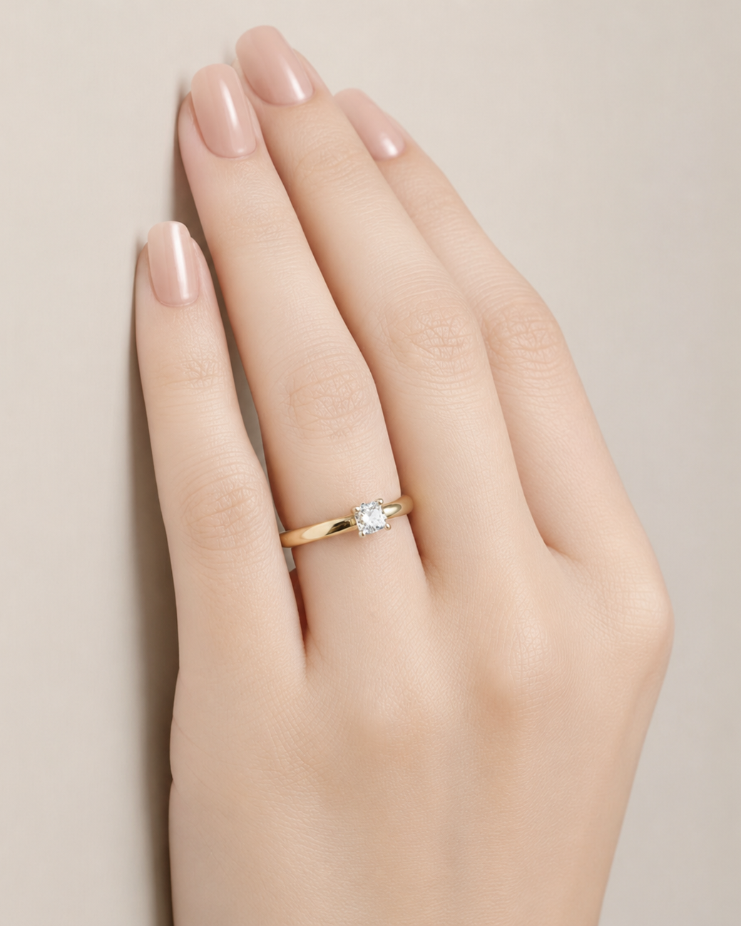 Everyday Solitaire Ring