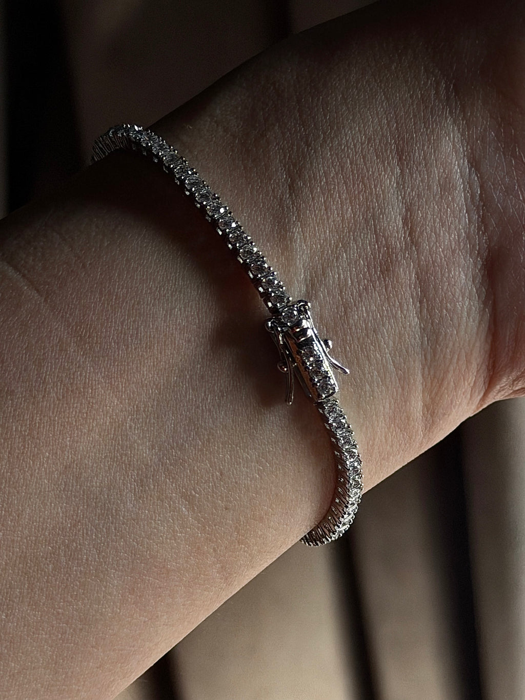 Premium Tennis Bracelet for Slim Wrists