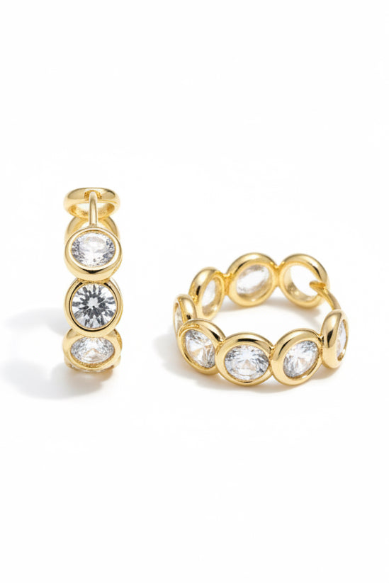 Crystal Hoops