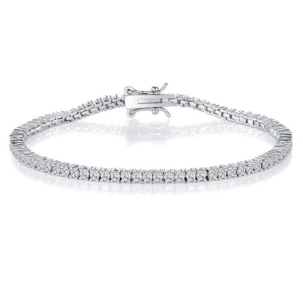 Premium Tennis Bracelet for Slim Wrists
