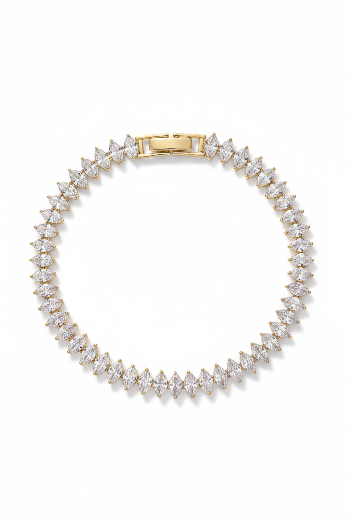 Marquise-Cut Tennis