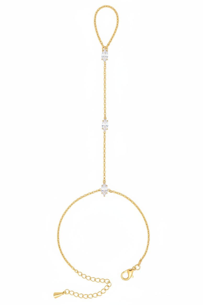 Marquise-Cut Handchain