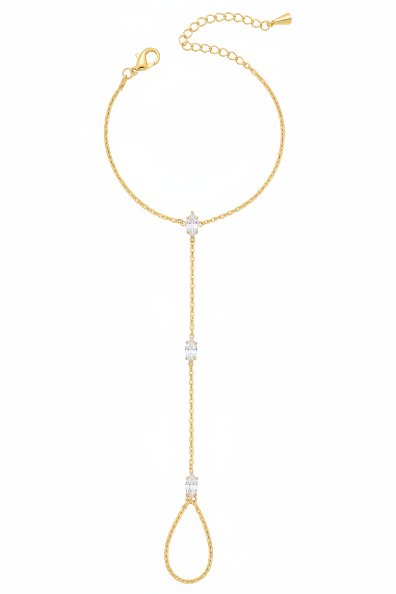 Marquise-Cut Handchain