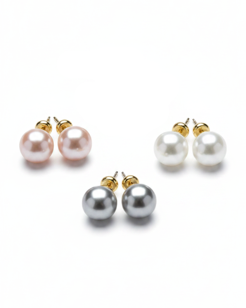 Baroque Pearl Studs