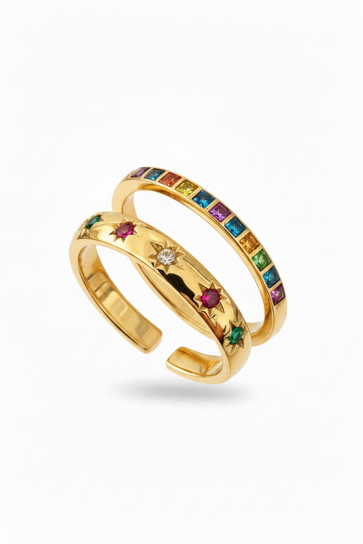 Constellation Ring Set