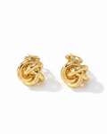 Gilded Knot Clip-Ons