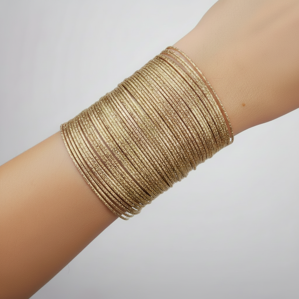 Solar Grain Bangles